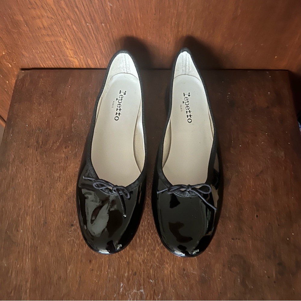 Brand New Repetto Women's Black Cendrillon Ballet Flats 39/ 7W